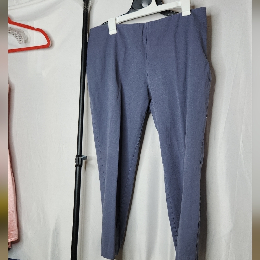 Women's Grey Skinny Pants - A New Day - 16